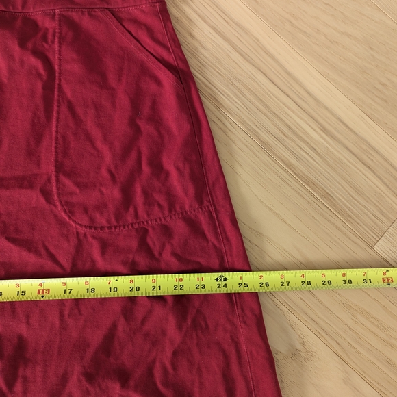 Patagonia A-Line Organic Cotton/Recycled Polyester Pull-On Skirt Pockets - Large - Picture 6 of 9